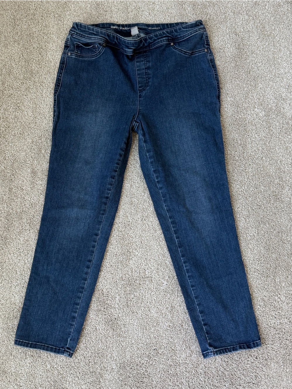 Chico's Women's Dark Blue Skinny Jeans